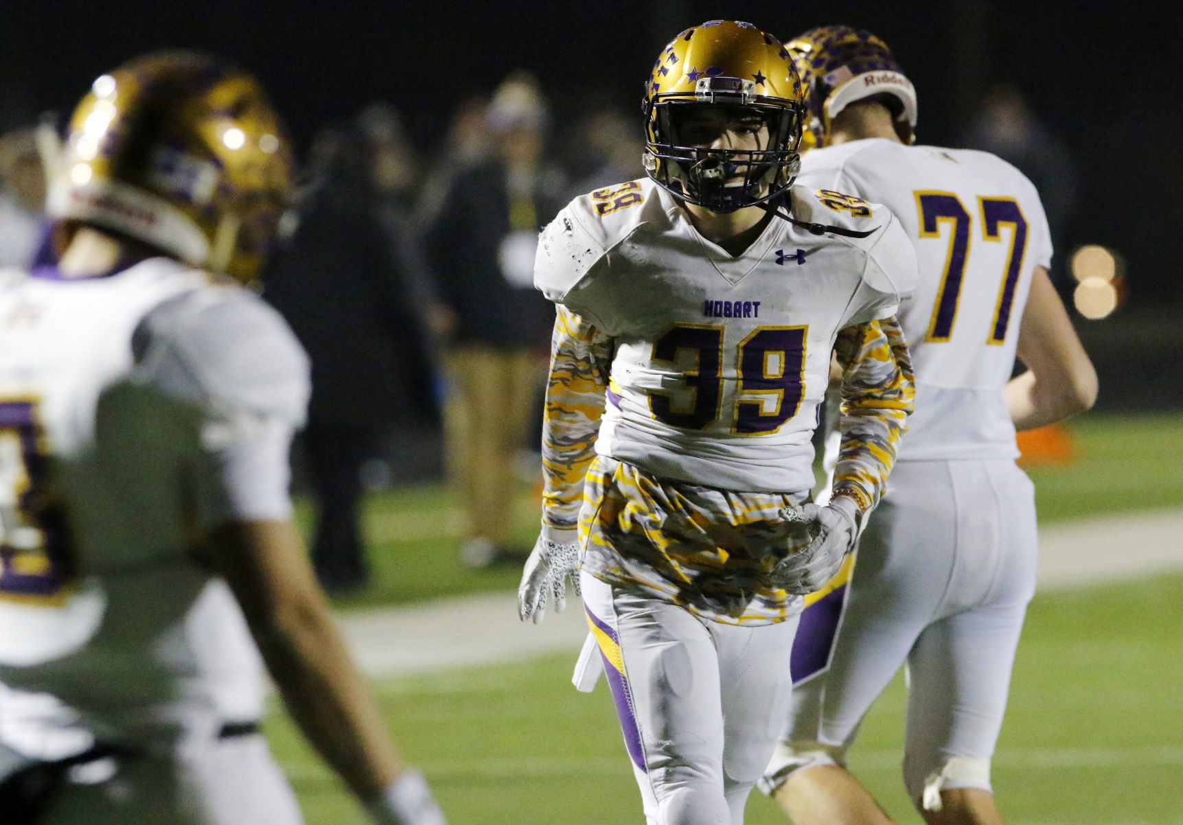 Gallery: 4A football semistate: Hobart vs. East Noble